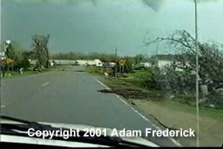 Tornado Damage in Glenville